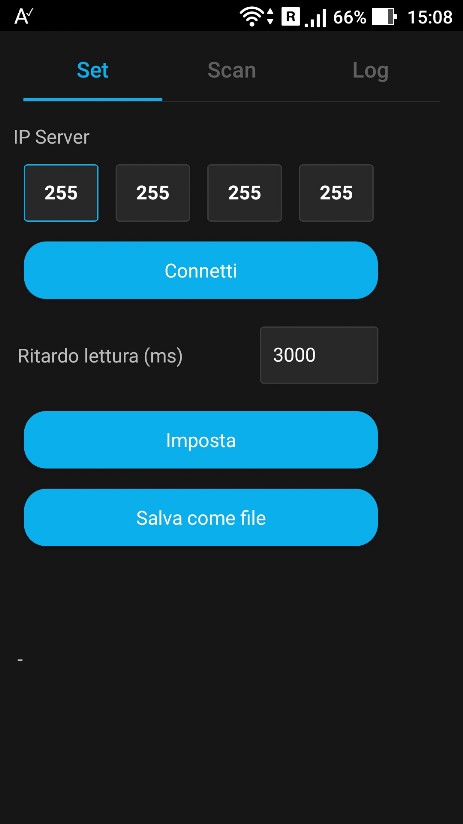 Parametri di configurazione